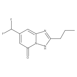 7-(Difluoromethyl)-2-propyl-[1,2,4]triazolo[1,5-a]pyridin-5-ol Structure