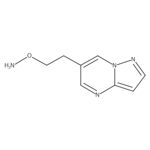 O-(2-{pyrazolo[1,5-a]pyrimidin-6-yl}ethyl)hydroxylamine Structure