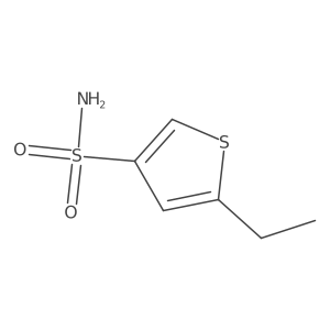5-Ethylthiophene-3-sulfonamide结构式