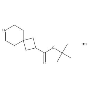 Tert-butyl 7-azaspiro[3.5]nonane-2-carboxylate hydrochloride Structure