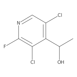 (S)-1-(3,5-Dichloro-2-fluoropyridin-4-yl)ethan-1-ol Structure