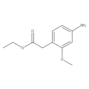 Ethyl 4-amino-2-methoxybenzeneacetate Structure