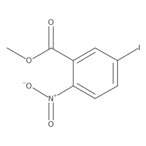 Methyl 5-iodo-2-nitrobenzoate Structure