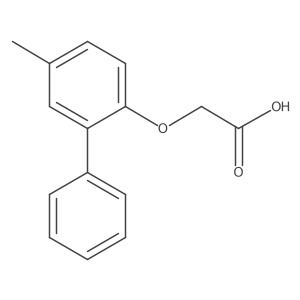 [(5-Methylbiphenyl-2-yl)oxy]acetic acid Structure