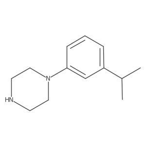 1-(3-Isopropylphenyl)piperazine结构式