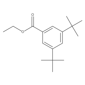 3,5-Di-tert-butylbenzoic acid ethyl ester Structure