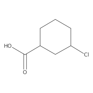 3-Chlorocyclohexanecarboxylic acid结构式