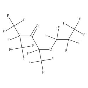 1,1,1,2,4,5,5,5-Octafluoro-2-(Heptafluoropropoxy)-4-(Trifluoromethyl)-3-Pentanone结构式
