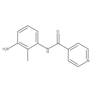 N-(3-Amino-2-methylphenyl)isonicotinamide Structure
