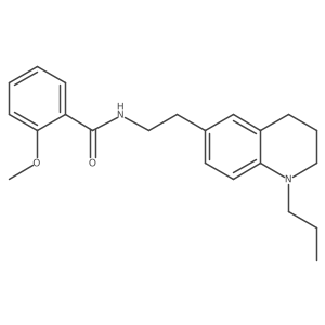 2-methoxy-N-[2-(1-propyl-1,2,3,4-tetrahydroquinolin-6-yl)ethyl]benzamide结构式