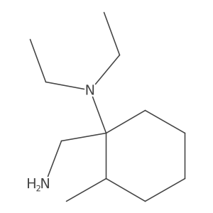 1-(Diethylamino)-2-methylcyclohexanemethanamine结构式