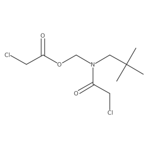 [(2-Chloroacetyl)(2,2-dimethylpropyl)amino]methyl 2-chloroacetate结构式