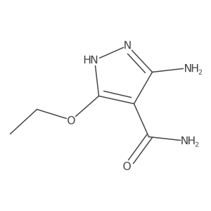 5-amino-3-ethoxy-1H-pyrazole-4-carboxamide Structure
