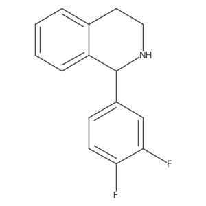 1-(3,4-Difluorophenyl)-1,2,3,4-tetrahydroisoquinoline Structure