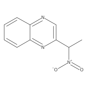 2-(1-Nitroethyl)quinoxaline Structure