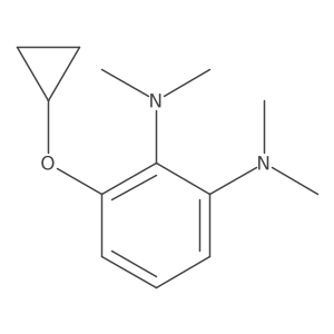 3-Cyclopropoxy-N1,N1,N2,N2-tetramethylbenzene-1,2-diamine Structure