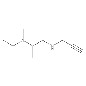 N2-Methyl-N2-(1-methylethyl)-N1-2-propyn-1-yl-1,2-propanediamine Structure