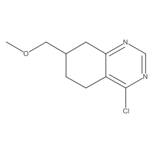 4-Chloro-7-(methoxymethyl)-5,6,7,8-tetrahydroquinazoline Structure