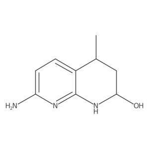 7-Amino-4-methyl-1,2,3,4-tetrahydro-1,8-naphthyridin-2-ol Structure