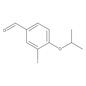 3-Iodo-4-isopropoxybenzaldehyde结构式