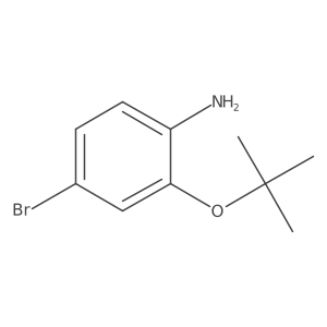 4-Bromo-2-(tert-butoxy)aniline结构式