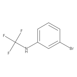 3-bromo-N-(trifluoromethyl)aniline Structure