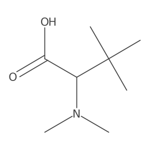(2S)-2-(dimethylamino)-3,3-dimethylbutanoic acid结构式