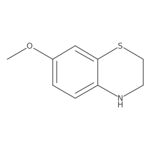 7-methoxy-3,4-dihydro-2H-benzo[b][1,4]thiazine Structure