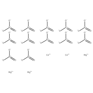 Dicerium trimagnesium dodecanitrate结构式