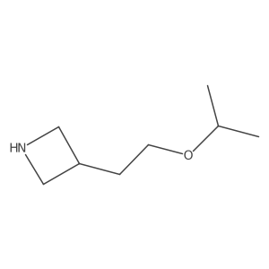 3-[2-(Propan-2-yloxy)ethyl]azetidine Structure