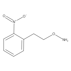 o-(2-Nitrophenethyl)hydroxylamine结构式