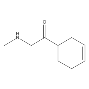 1-(Cyclohex-3-en-1-yl)-2-(methylamino)ethan-1-one结构式