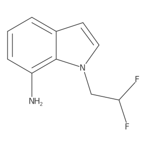 1-(2,2-Difluoroethyl)-1H-indol-7-amine结构式