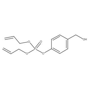 Diallyl (4-(hydroxymethyl)phenyl) phosphate结构式