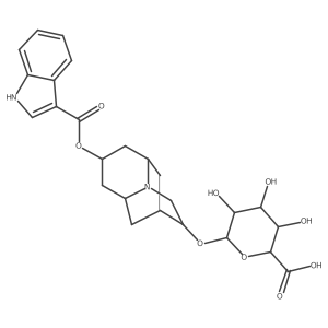Hydrodolasetron glucuronide, S-结构式