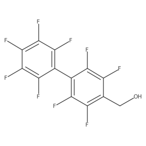 2,3,5,6,2',3',4',5',6'-Nonafluorobiphenyl-4-methanol结构式