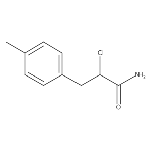 I+/--Chloro-4-methylbenzenepropanamide Structure
