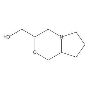 {hexahydro-1H-pyrrolo[2,1-c][1,4]oxazin-3-yl}methanol Structure