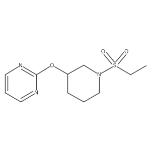 2-((1-(Ethylsulfonyl)piperidin-3-yl)oxy)pyrimidine Structure