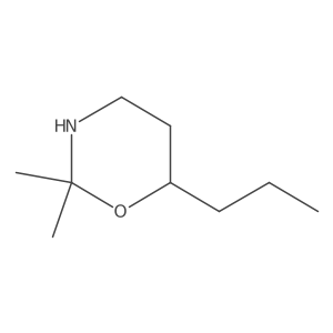 2,2-Dimethyl-6-propyl-1,3-oxazinane Structure