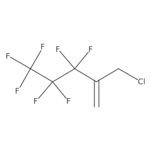 2-(Chloromethyl)-3,3,4,4,5,5,5-heptafluoropent-1-ene Structure