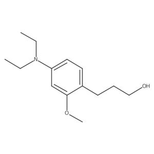 3-[4-(Diethylamino)-2-methoxyphenyl]propan-1-ol Structure
