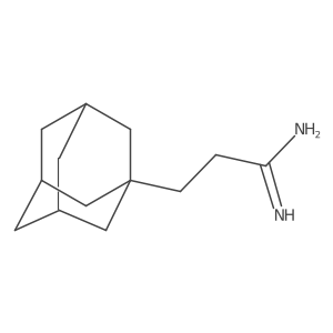 3-(1-adamantyl)propanamidine Structure