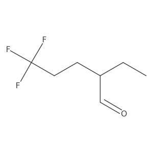 2-Ethyl-5,5,5-trifluoropentanal结构式