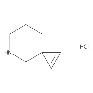 7-Azaspiro[2.5]oct-1-ene;hydrochloride结构式