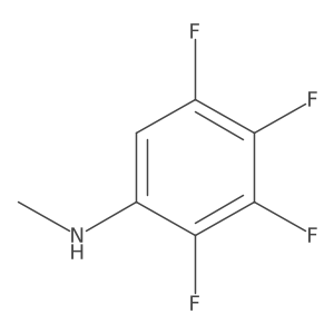 2,3,4,5-tetrafluoro-N-methylaniline结构式