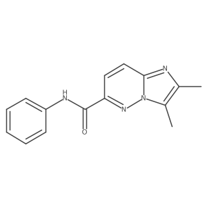 2,3-dimethyl-N-phenylimidazo[1,2-b]pyridazine-6-carboxamide Structure