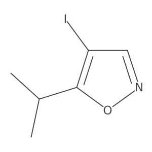 4-Iodo-5-(propan-2-yl)-1,2-oxazole Structure