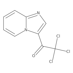 Ethanone,2,2,2-trichloro-1-imidazo[1,2-a]pyridin-3-yl-结构式
