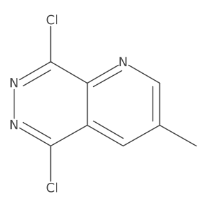 5,8-Dichloro-3-methylpyrido[2,3-d]pyridazine Structure